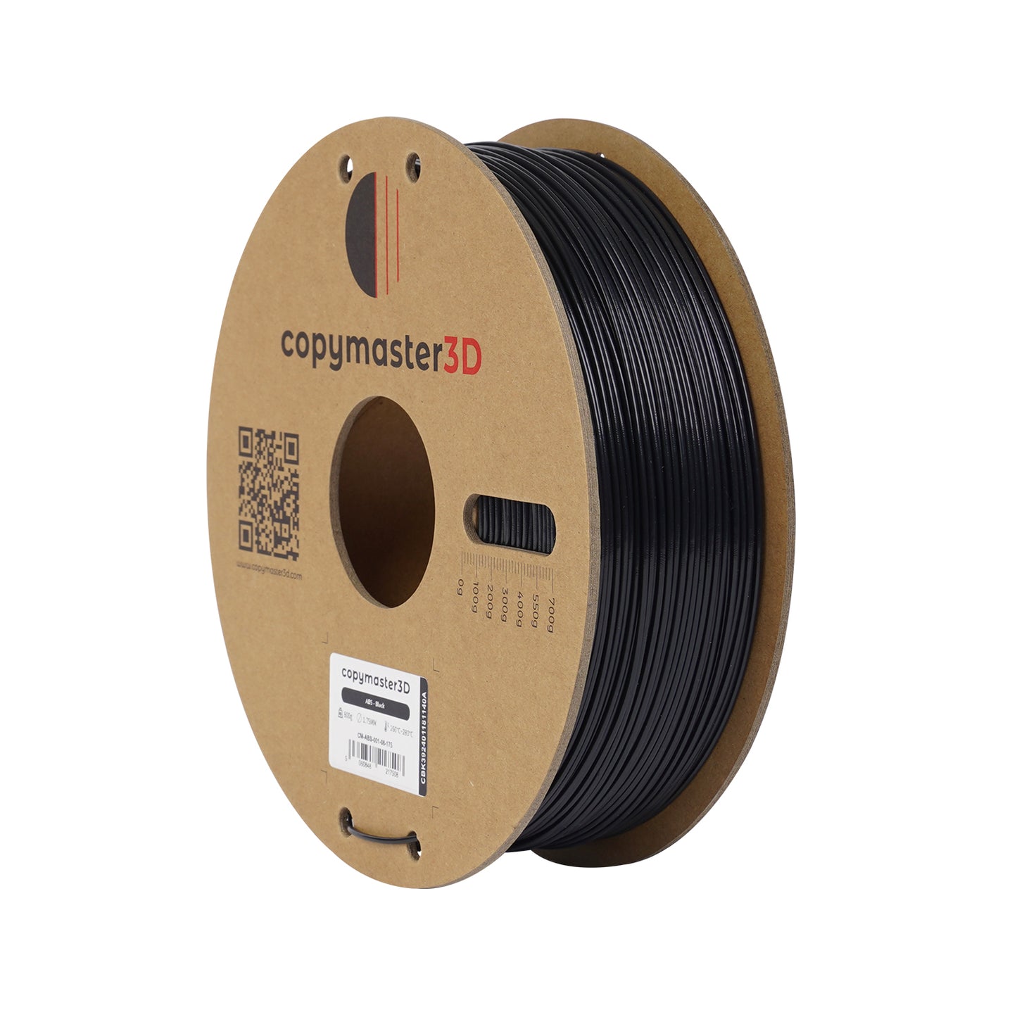 Copymaster3D ABS Filament - 1.75mm - 800G - Black