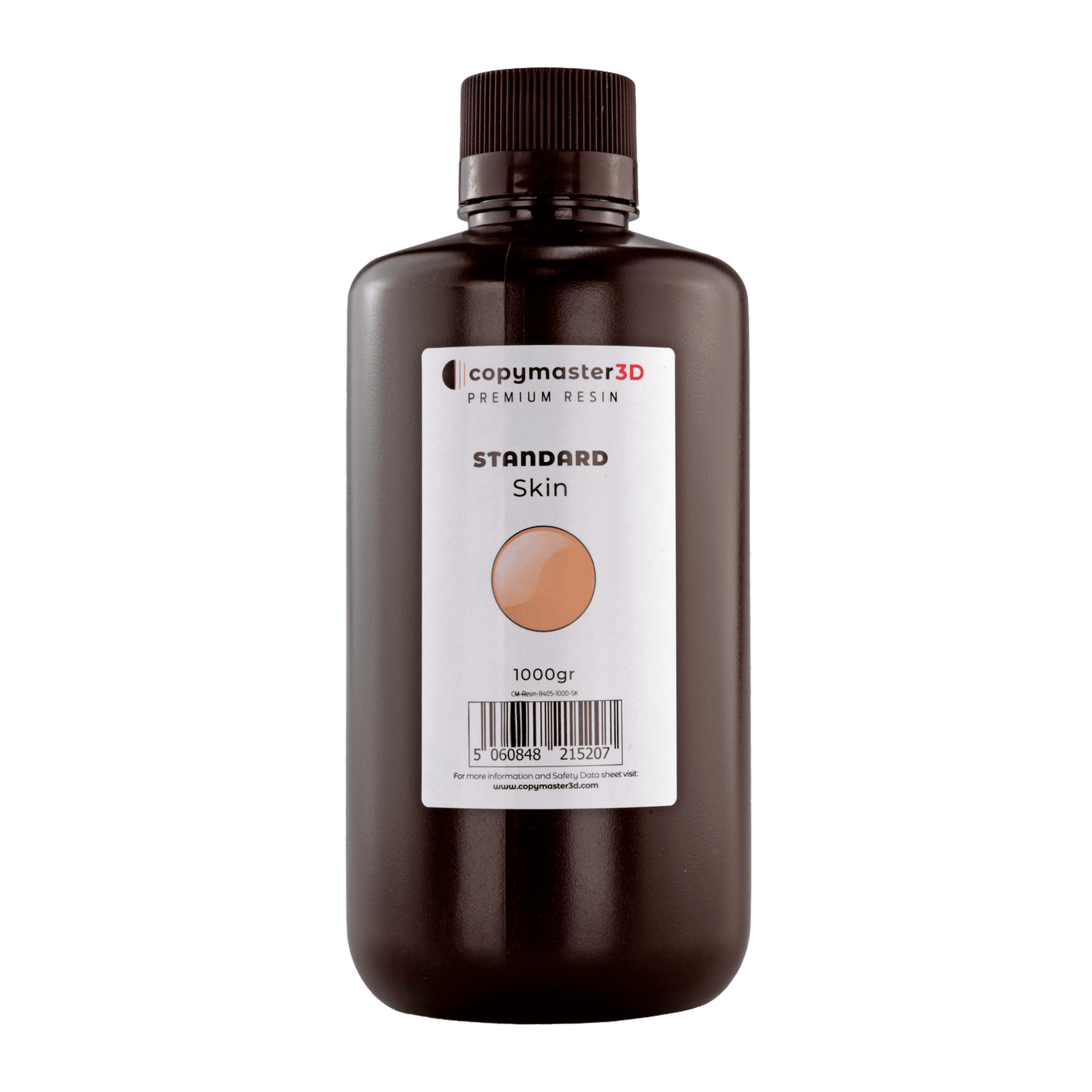 Copymaster3D Standard Low Odour UV 3D Printer Resin - 1000ML Skin