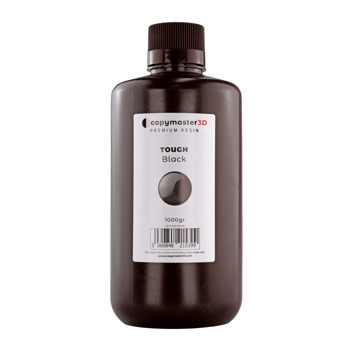 Copymaster3D Tough UV 3D Printer Resin - 1000ML Black
