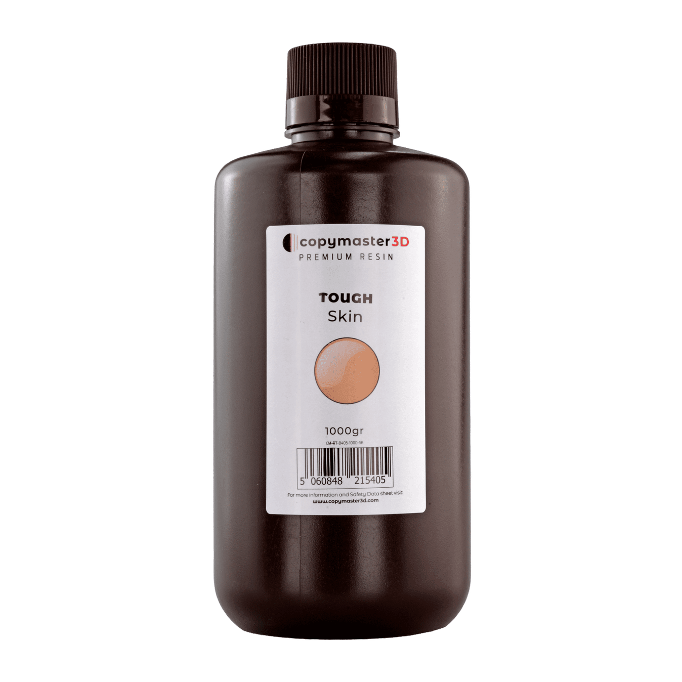 Copymaster3D Tough UV 3D Printer Resin - 1000ML Skin