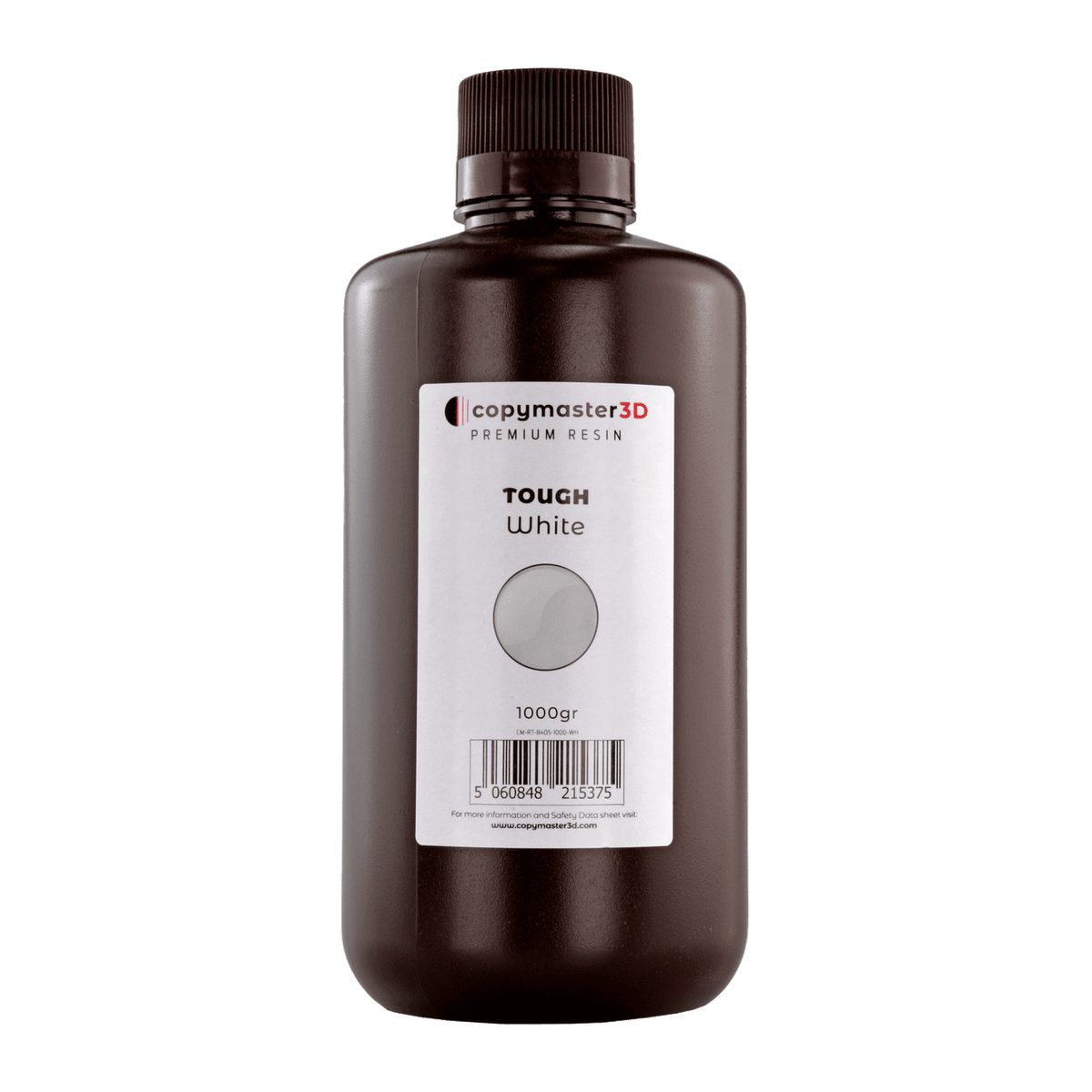 Copymaster3D Tough UV 3D Printer Resin - 1000ML White