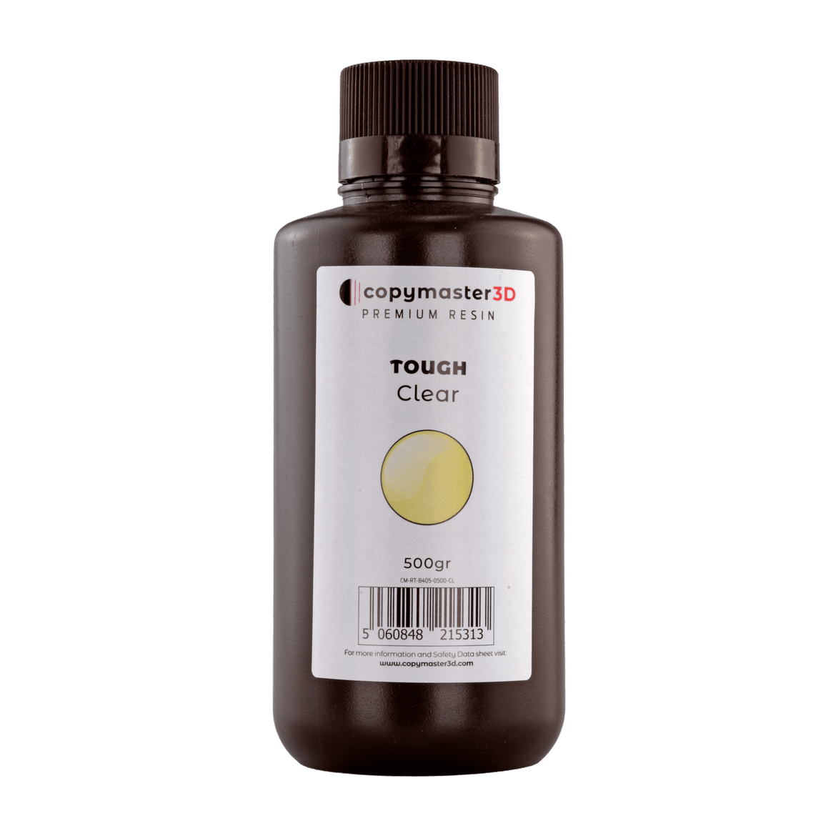 Copymaster3D Tough UV 3D Printer Resin - 500ML Clear