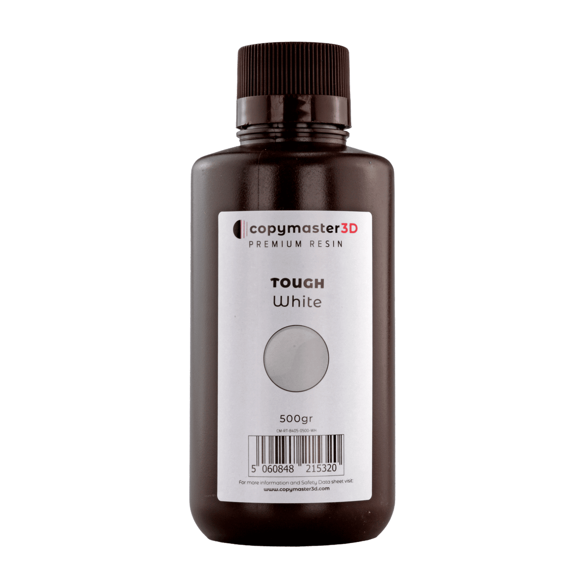 Copymaster3D Tough UV 3D Printer Resin - 500ML White