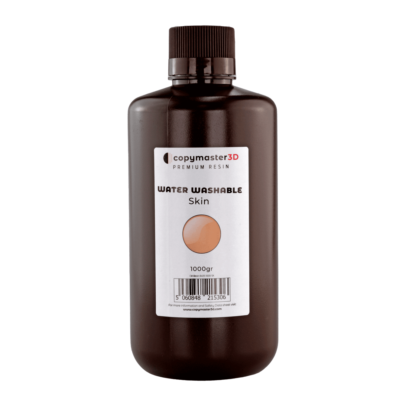 Copymaster3D Water Washable UV 3D Printer Resin - 1000ML Skin