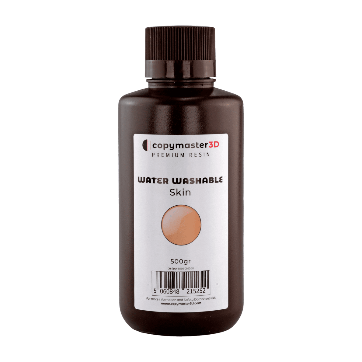Copymaster3D Water Washable UV 3D Printer Resin - 500ML Skin