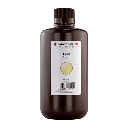 Copymaster3D Flexible UV 3D Printer Resin - 1000ML Clear
