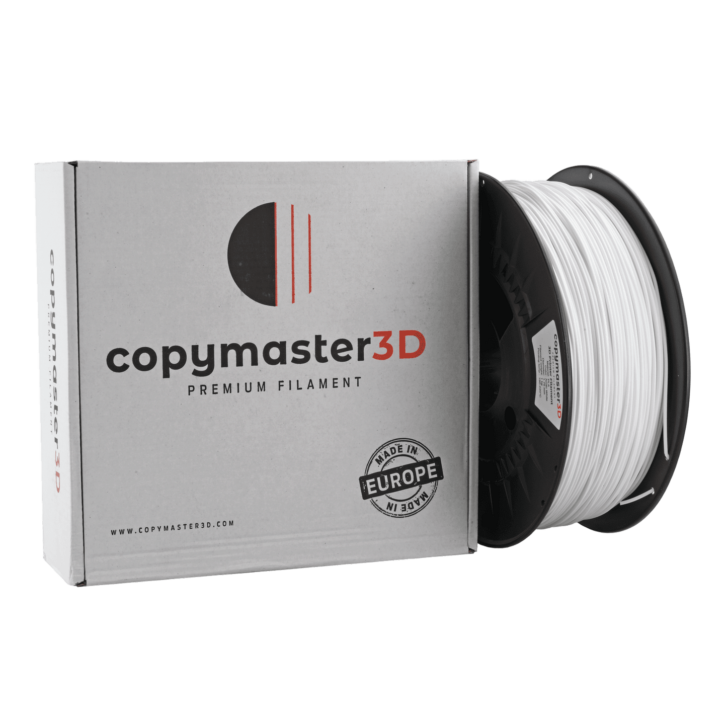 Copymaster3D Premium PLA Filament 1.75mm 1KG Arctic White