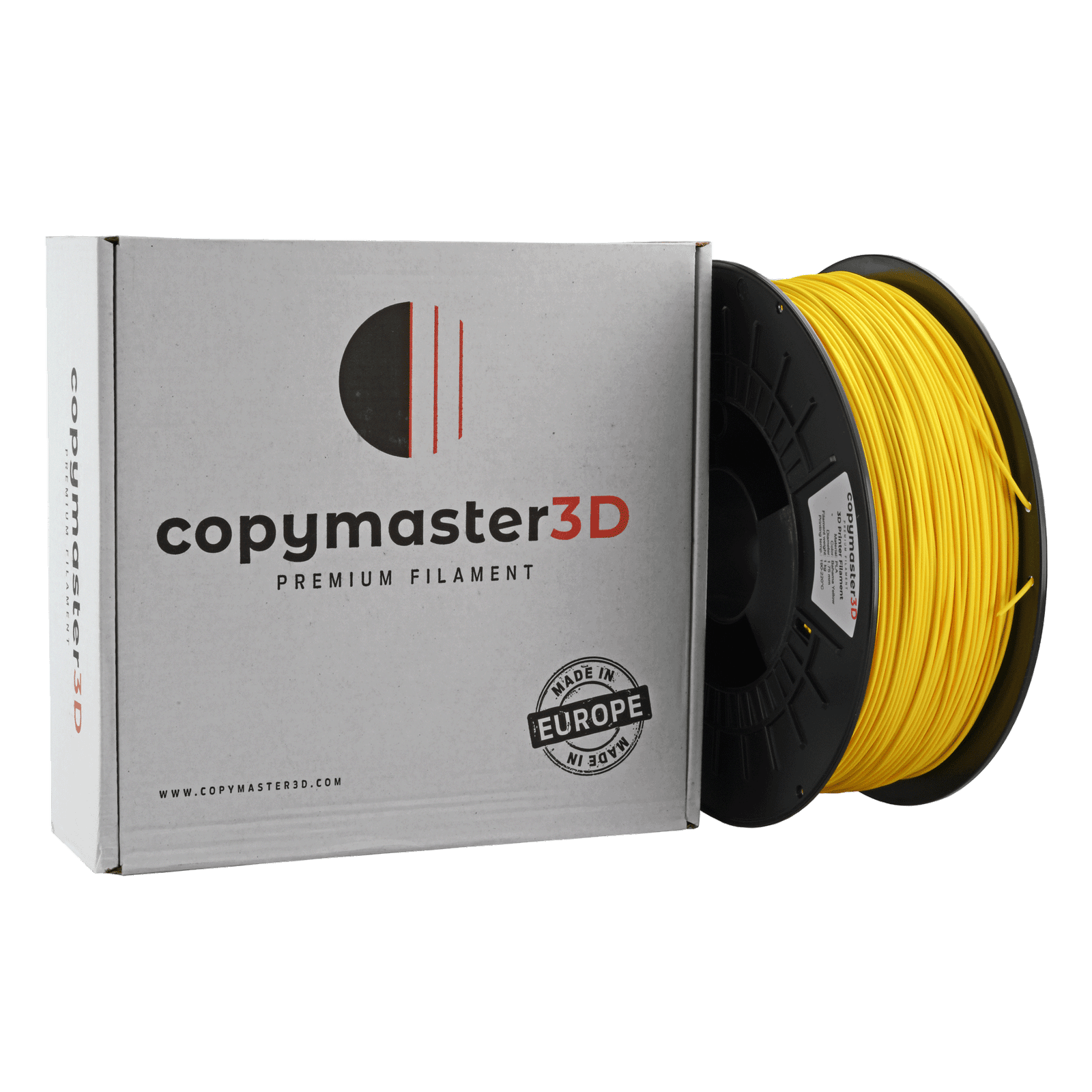 Copymaster3D Premium PLA Filament 1.75mm 1KG Bahama Yellow
