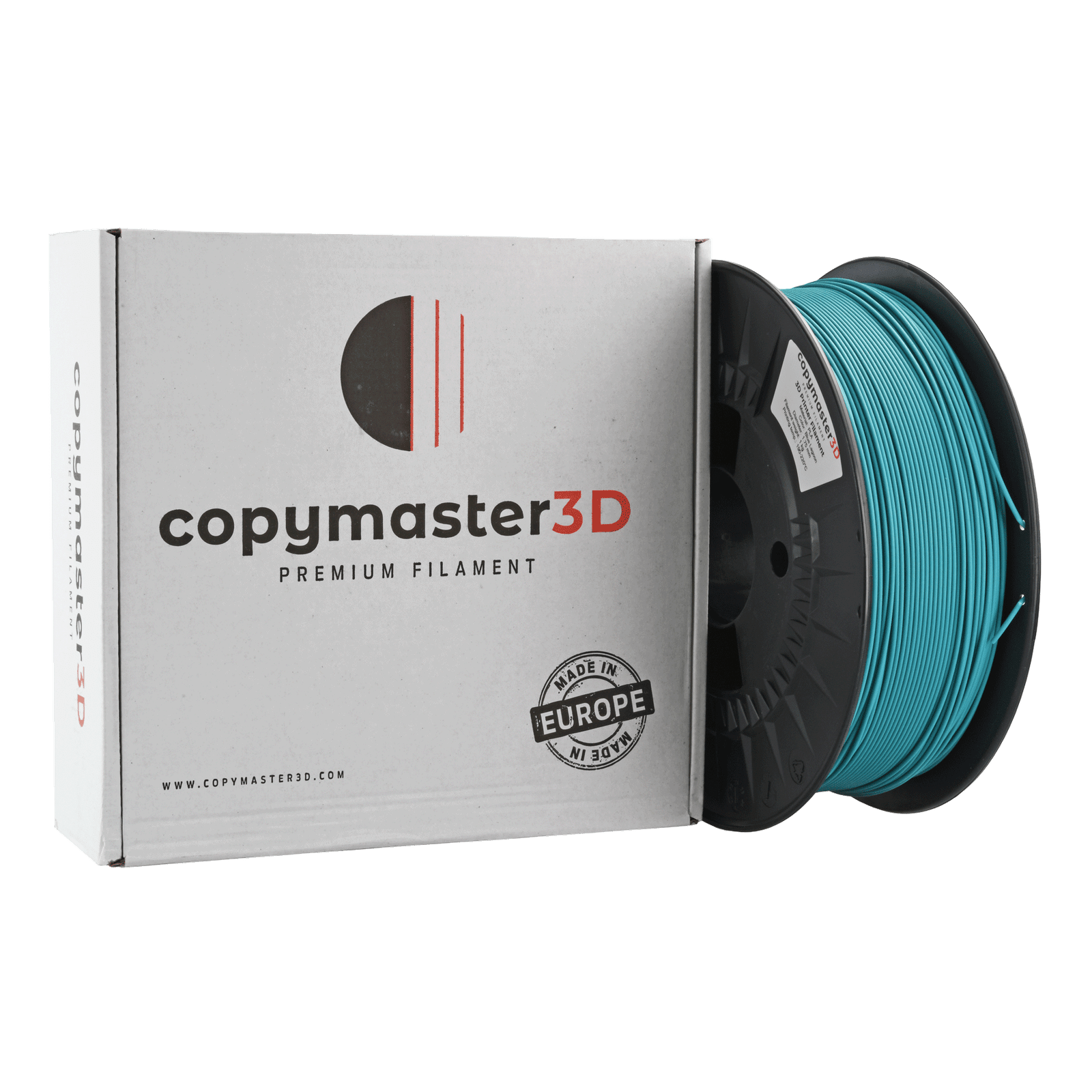 Copymaster3D Premium PLA Filament 1.75mm 1KG Blue Lagoon