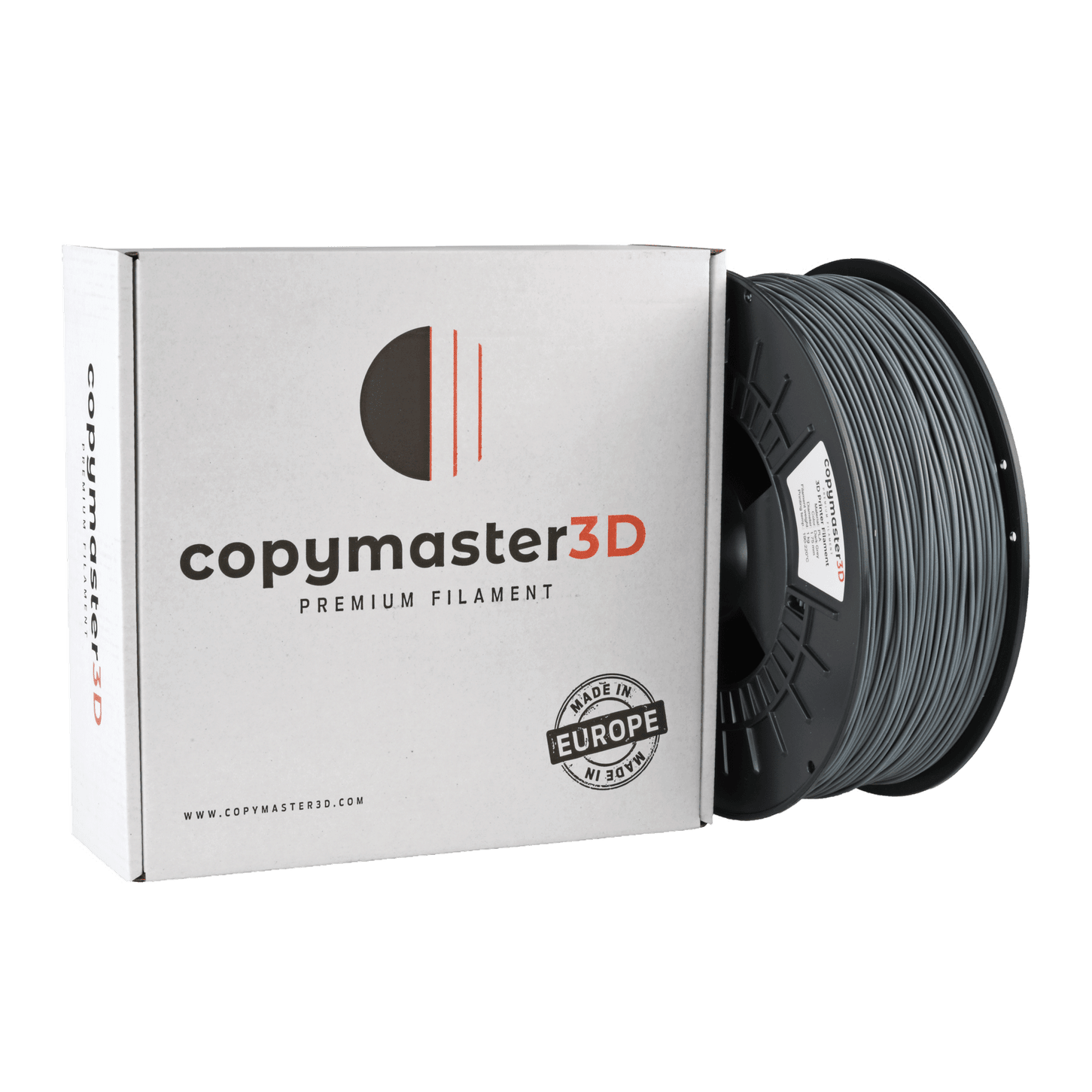 Copymaster3D Premium PLA Filament 1.75mm 1KG Dark Grey