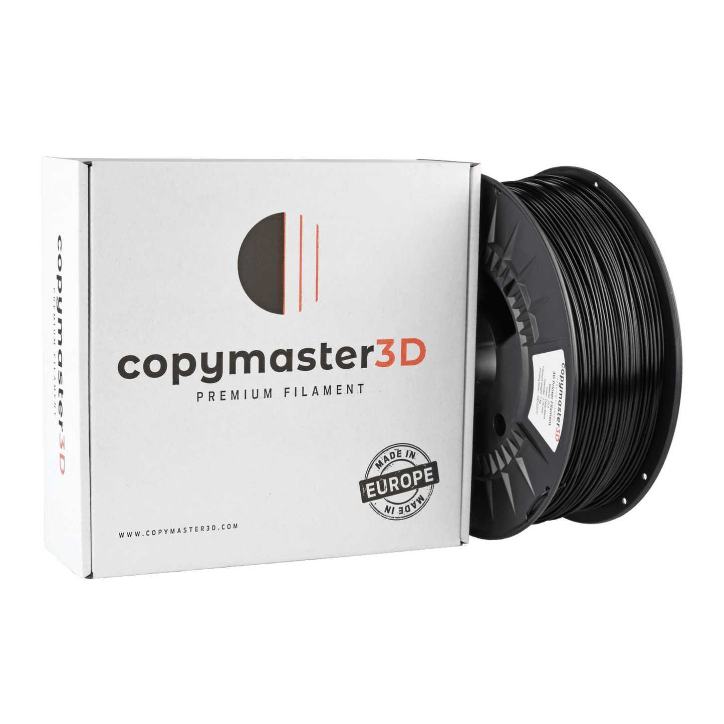 Copymaster3D Premium PLA Filament 1.75mm 1KG Deep Black