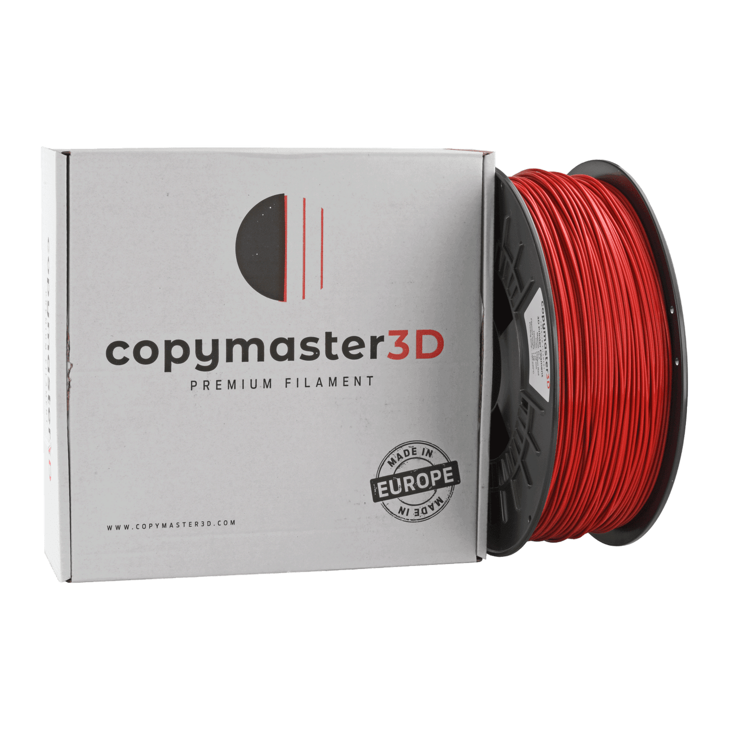 Copymaster3D Premium PLA Filament 1.75mm 1KG Dragon Red