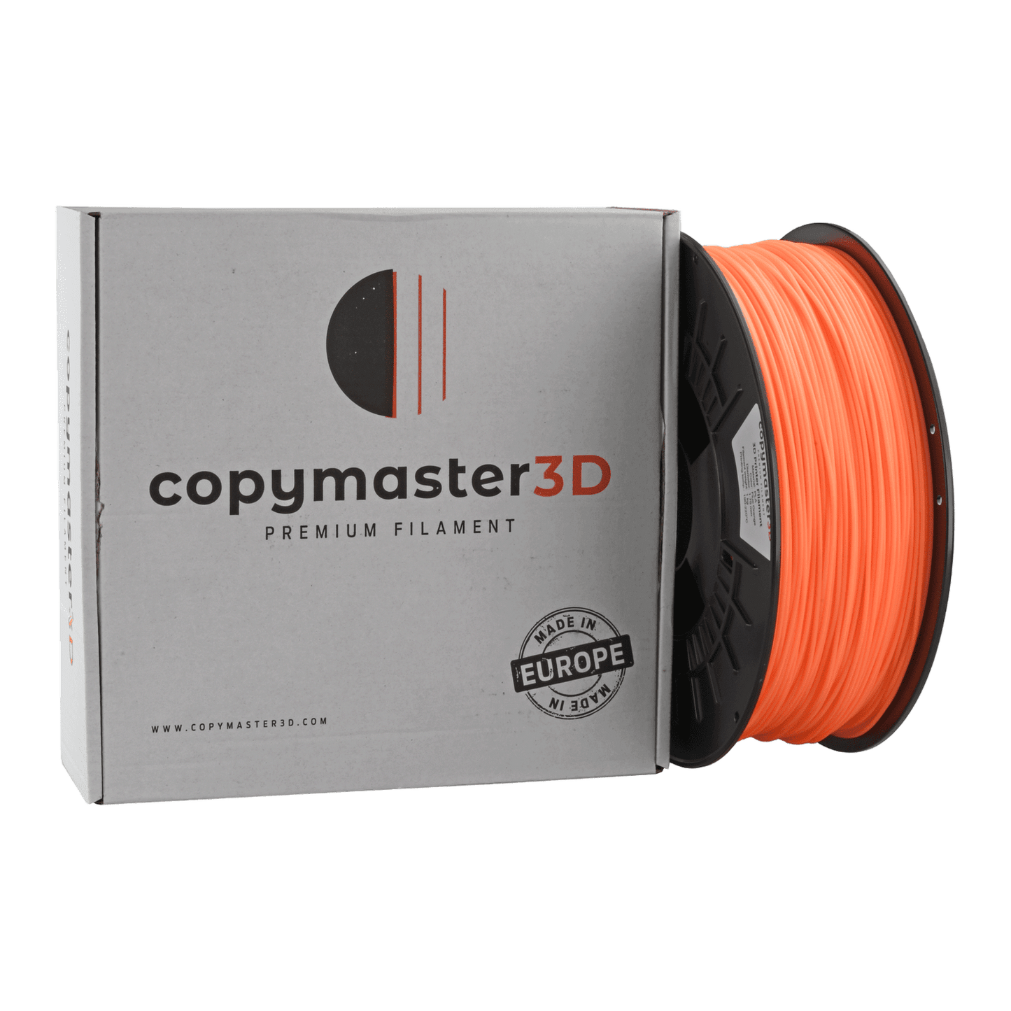 Copymaster3D Premium PLA Filament 1.75mm 1KG Fluorescent Orange
