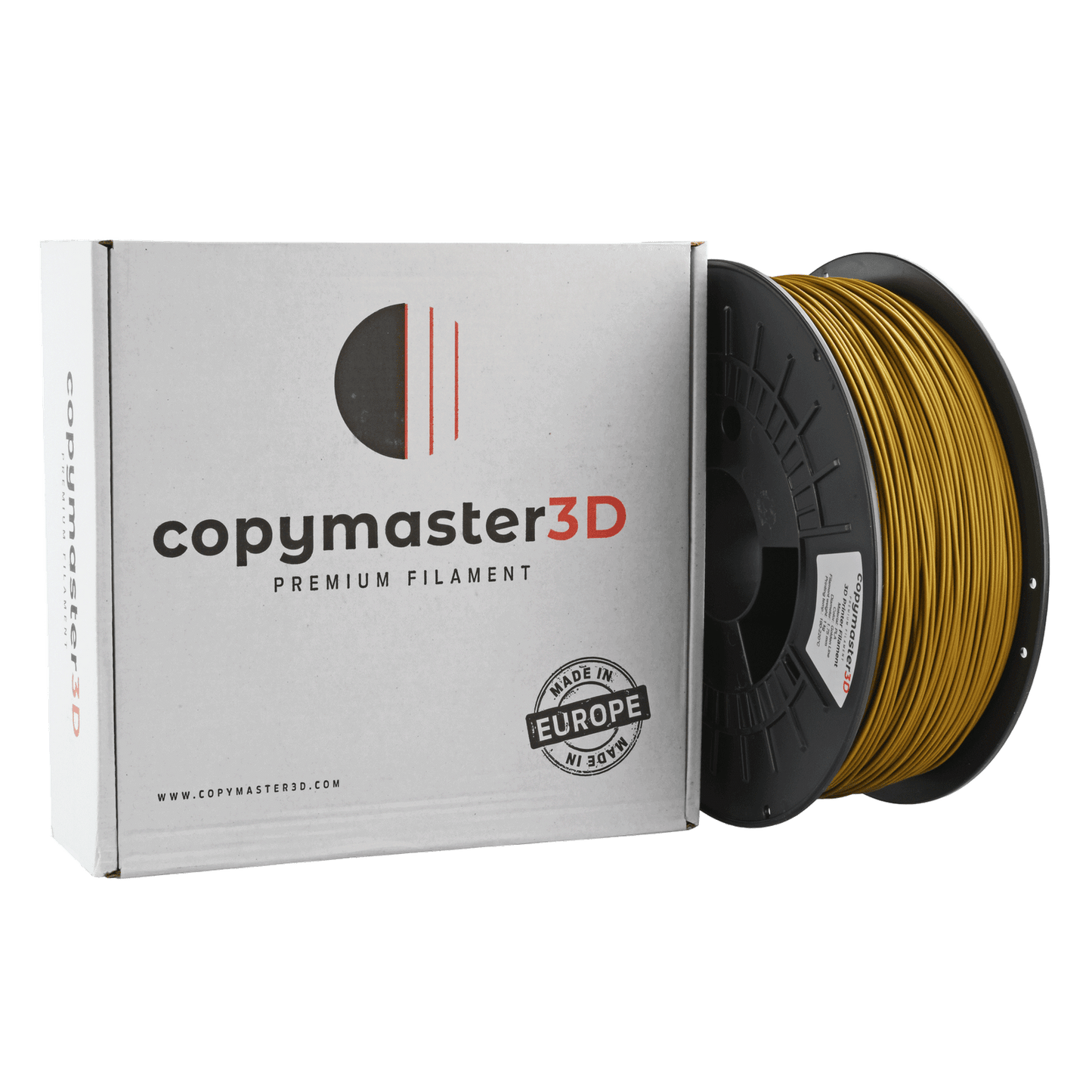 Copymaster3D Premium PLA Filament 1.75mm 1KG Golden Line