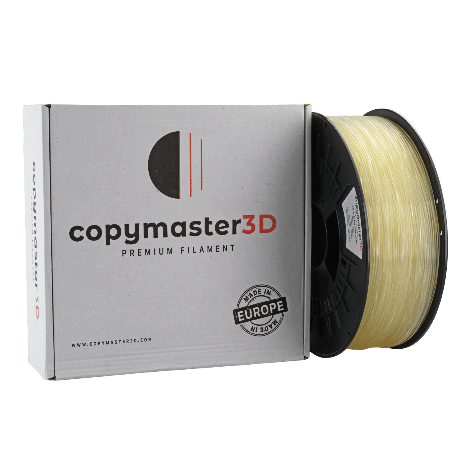 Copymaster3D Premium PLA Filament 1.75mm 1KG Natural