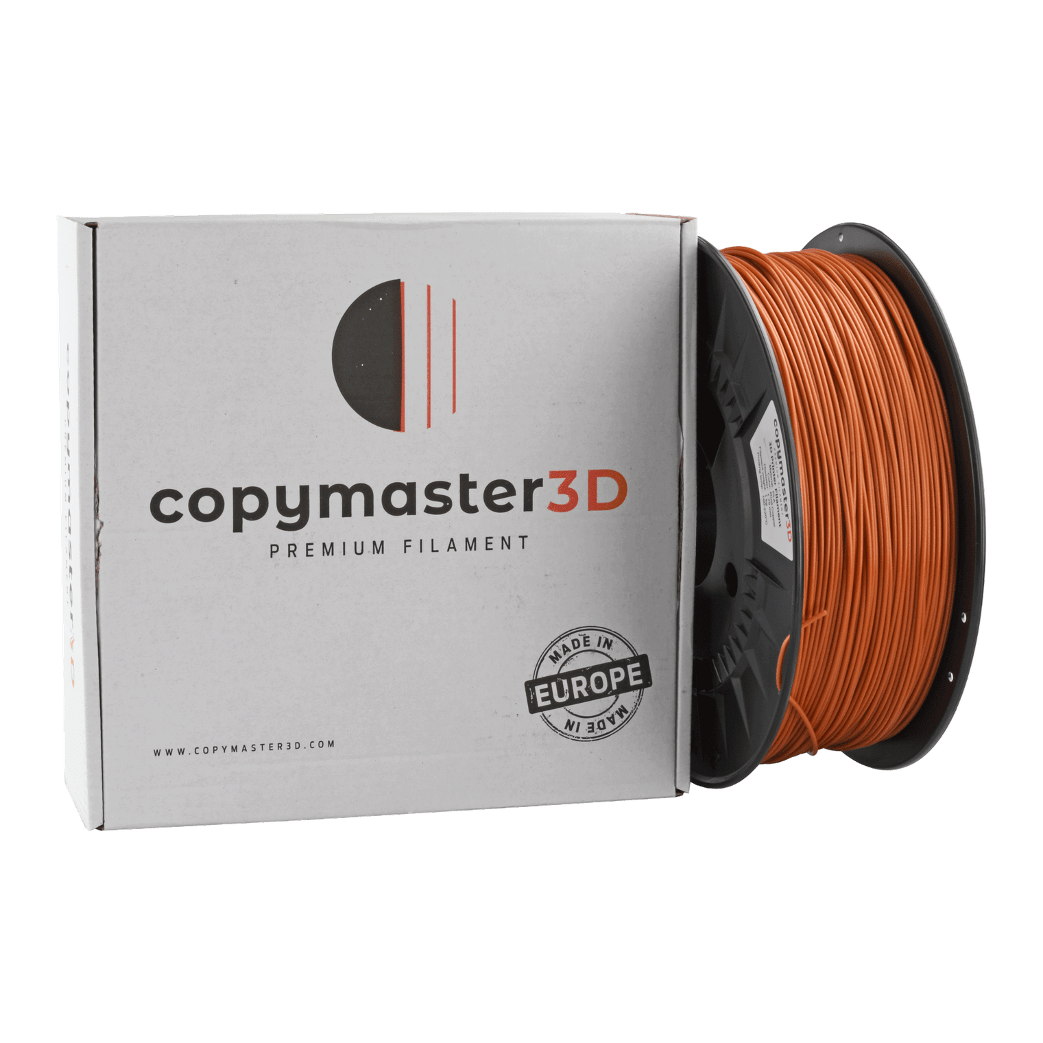 Copymaster3D Premium PLA Filament 1.75mm 1KG Rust Copper